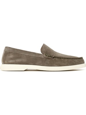 Derimod Erkek Mint Yeşili Süet Deri Loafer 26SFD632010