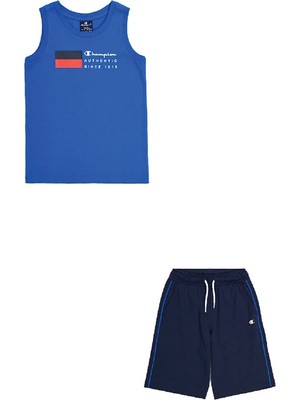 Champion Champıon Unısex Çocuk Şort T-Shırt Takım 306702-BS023