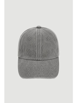 Gusto Denim Kasket Şapka - Kahverengi