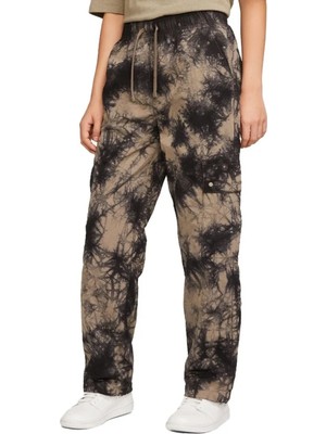Nike Jordan Heritage Bottom Loose Fit Womens Pant.kargo Cepli Bol Kesim Kadın Eşofman Altı Kahverengi
