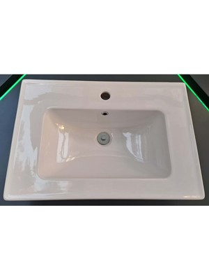 Turan Seramik Bella Etejerli Lavabo 65CM Turavit