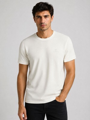 Classics Men Bordoo Basic Bisiklet Yaka Kısa Kol Erkek Tişört 7698