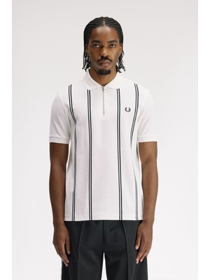 Fred Perry M2419 Vertical Stripe Erkek Polo Tişört
