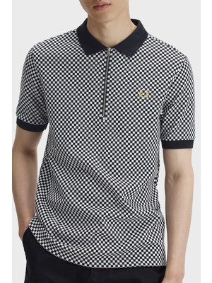 Fred Perry M2399 Chequerboard Erkek Polo Tişört