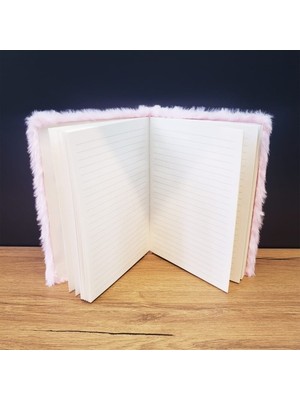 Vexor Love Tasarımlı Peluş Kapaklı Defter Hediyelik