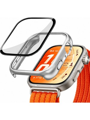 Alstrap Huawei Watch Fit 5 Uyumlu Sert Pc Kasa Koruyucu Ekran Camlı Tam Kaplama Kılıf