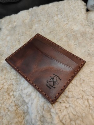 Balthazar Workshop Aldia Premium El Yapımı Hakiki Deri Kartlık
