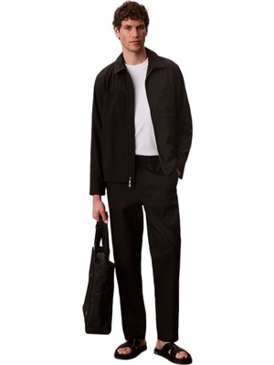 Calvin Klein LV04LF424G Ls Seersucker Blouson Erkek Ceket