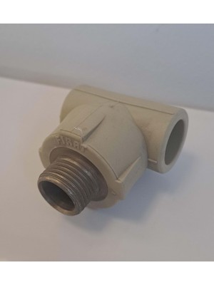 Pprc Erkek Te Ø20X1/2"X20 ( Fırat ) Gri