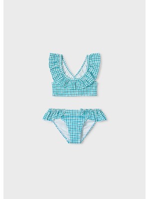 Mayoral Kız Çocuk Bikini Mayo Takım Mavi