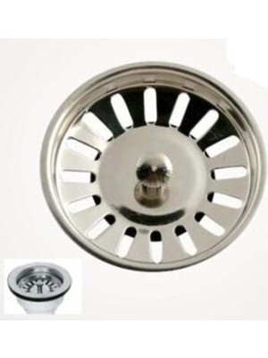 Leva House Çöp Mak Lavabo Süzgeci Metal Bilyalı