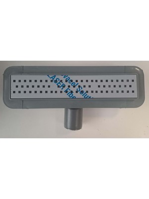Leva House Duş Kanalı Etekli 30CM x Ø50 Dönerli - Eko