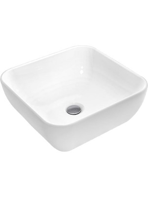 Turan Seramik Porto Çanak Lavabo 40X40CM Turavit