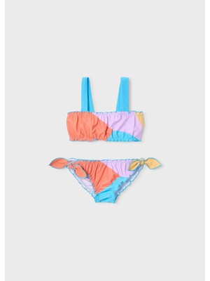 Mayoral Kız Çocuk Bikini Mayo Takım Mavi
