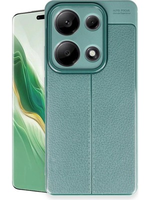 Mudanis Xiaomi Redmi Note 13 Pro 4g Kılıf Auto Focus Kapak - Koyu Yeşil