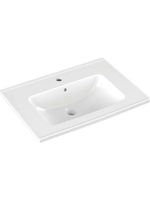 Turan Seramik Bella Etejerli Lavabo 55CM Turavit