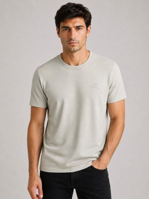 Classics Men Bordoo Basic Bisiklet Yaka Kısa Kol Erkek Tişört 7698