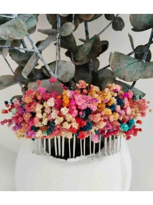 Handmade Rengarenk Cipso Tarak Toka Parti Taçları Tasarım