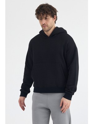 Erkek Unisex Kapüşonlu Sweat