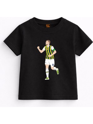 Rabona Fashion Edin Dzeko Kaptan Ruhlu Çocuk Tişörtü