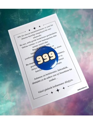 Han Ticarethane 999 Özel Sayı Sekansı Magnet ve Kart Seti Hediyelik