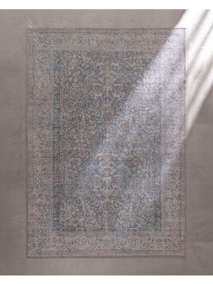 Madame Coco Eustache Halı - Mavi - 140X190 cm