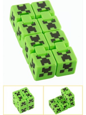 Marsilyan Sonsuz Küp 3D Baskılı Fidget Infinty Aparatı