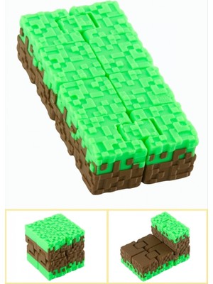 Marsilyan Sonsuz Küp 3D Baskılı Fidget Infinty Aparatı