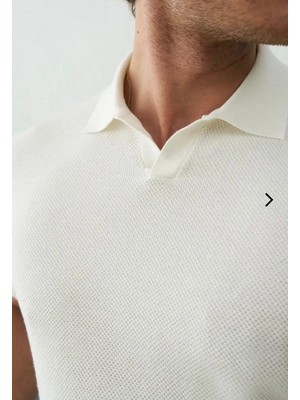 Moda Milano Knit Polo Yaka Triko