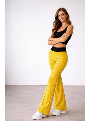 Fancy & Fun Yüksek Bel Kadın Alt Eşofman