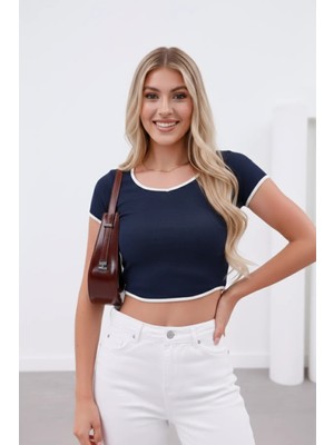 Euro Class Kadın Esnek Yapılı Günlük T-Shirt