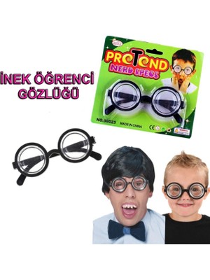 Mabelme Store Mey Ithalat® Inek Öğrenci Gözlüğü Şaka Gözlüğü