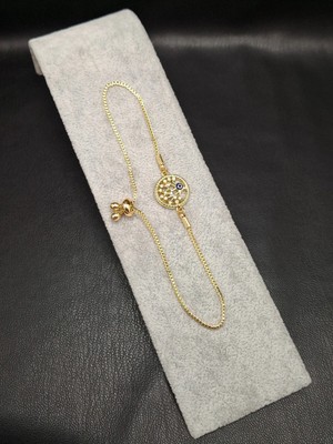 Han Ticarethane Altın Renk Taşlı Hayat Ağacı Model Bileklik