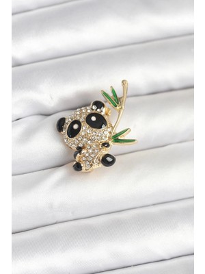 Mabelme Store Mey Ithalat® Panda Model Broş