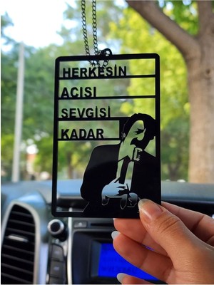 Mio Lifearaba Süsü Pleksi Müslüm Gürses Dikiz Aynası Süsü Hediyelik Eşya Oto Aksesuar