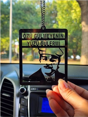 Mio Lifearaba Süsü Metal Neşet Ertaş Dikiz Aynası Süsü Hediyelik Eşya Oto Aksesuar