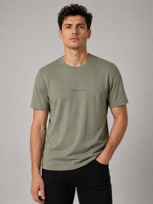 Classics Men Bordoo Basic Bisiklet Yaka Kısa Kol Erkek Tişört 7699