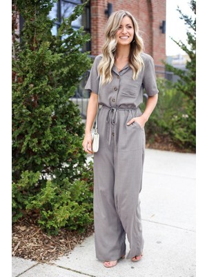 Sacrosa Keten Günlük Tulum