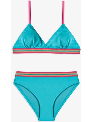 Penti Turkuaz Genç Kız island Üçgen Bikini Takımı