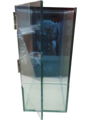 35CM Kapaklı Cama Cam Teraryum