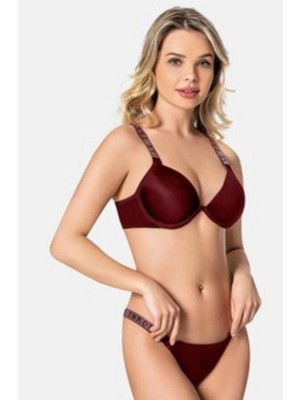 Mabelme Store Askılı Push-Up Sütyen Takım Kadın 5160