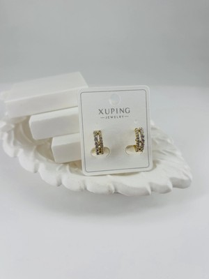 Evolvera Zirkon Taşlı Pirinç Zirkon Küpe - KP00308