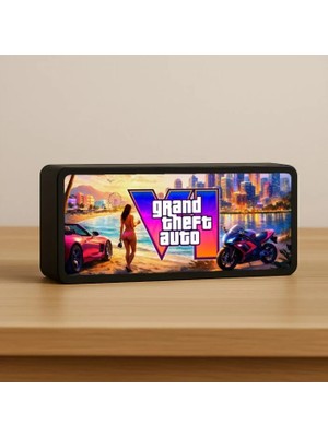 Sfenks. Gta Vı LED Lamba & Masa Lambası & Gece Lambası