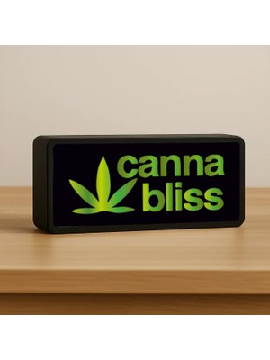 Sfenks. Canna-Bliss LED Lamba & Masa Lambası & Gece Lambası