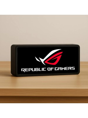 Sfenks. Asus Republic Of Gamers LED Lamba & Masa Lambası & Gece Lambası