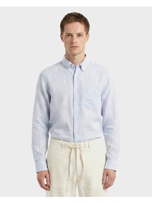Gant Erkek Mavi Regular Fit Gömlek 3250076T.420