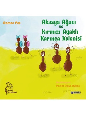 Mabelme Store Akasya Ağacı ve Kırmızı Ayaklı Karınca Kolonisi