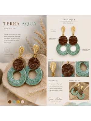 Terra Aqua Seramik Küpe