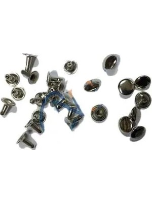 Eco Port Rivet Perçin - 9mm, Nikel, 1000 Adet