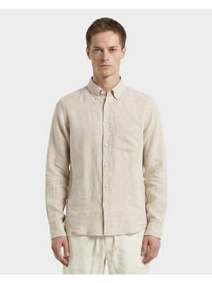 Gant Erkek Bej Regular Fit Gömlek 3250076T.34